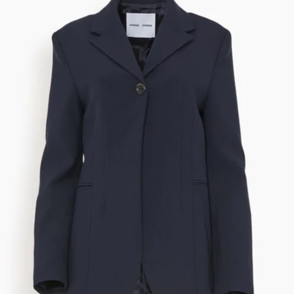 SAMSOE SAMSOE Zainab Blazer in Salute (Navy) BRAND NEW - Picture 5 of 7